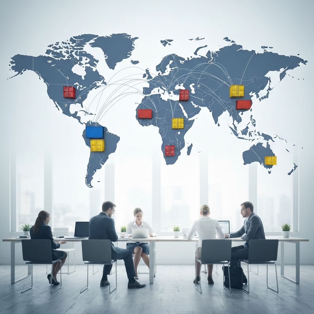 Global business background