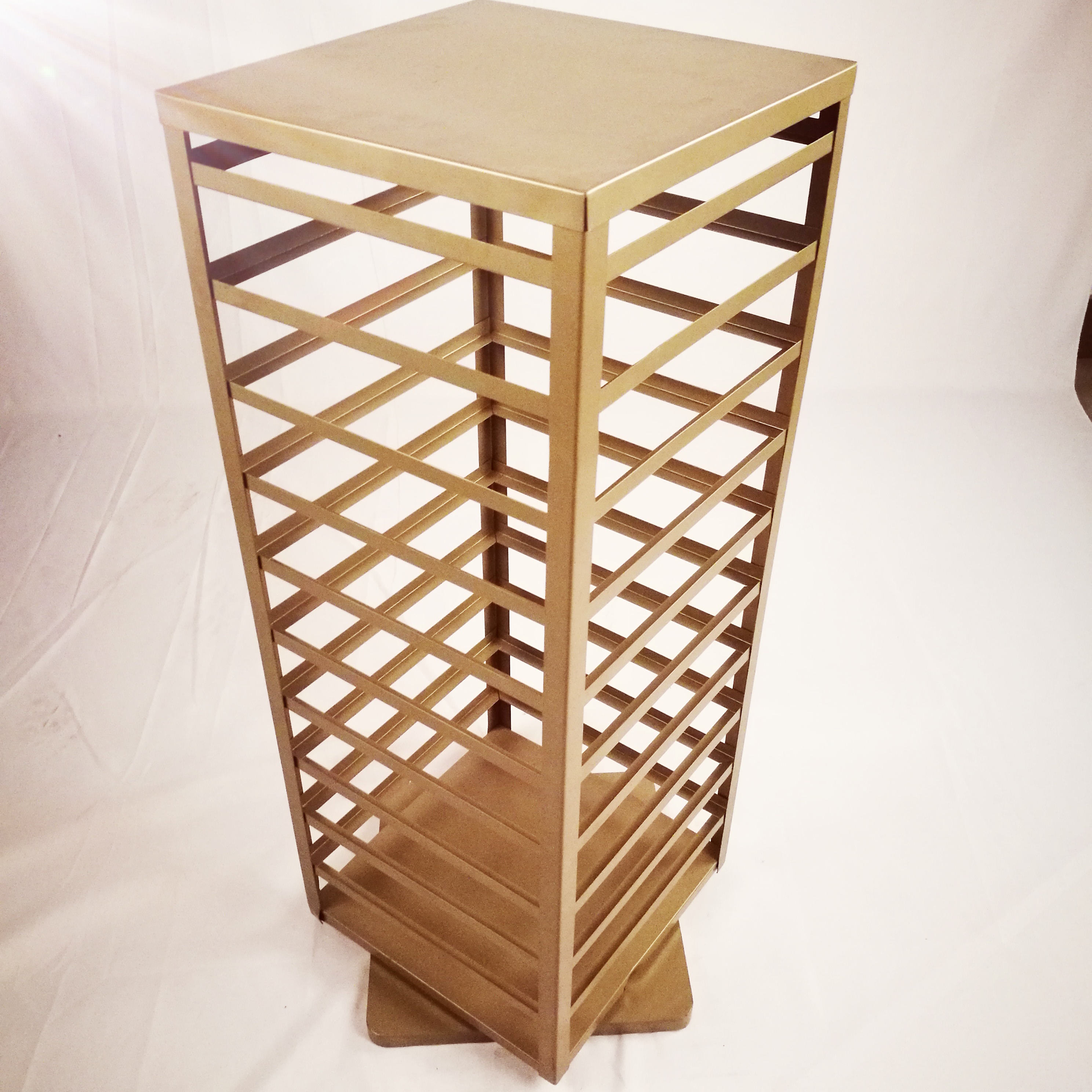 X Shaped Display Rack Metal Display Racks - Huaxi Display Fixture